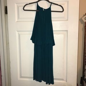 American Eagle flowy TEAL summer dress